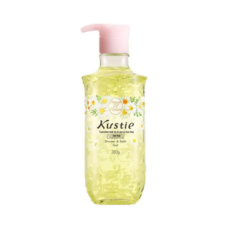 Kustie Chamomile Petal Moisturizing Shower Gel