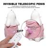 Cute Doll Automatic Thrusting Vibrating Sex Machine for Women Polar Bear Pillow Remote Control 360 Rotation Simulation Sex Toys
