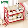 Modern Double-Layer Cup Storage Rack