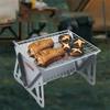 Stainless Steel BBQ Grill Rack Portable Grill Burn-er Stand Compact Folding Barbecue Grill  Picnic