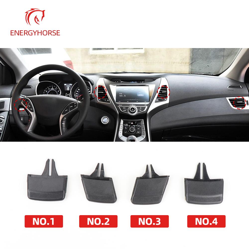 For Adjusting The Left And Right Blowing Air In The Middle Of The Air Outlet Paddle Slide Of The Hyundai Elantra Air