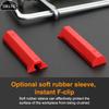Carbon Steel Adjust Screw Handle Track Rail Clamp Woodworking Guide Rail Clamp T-Track Clamps Dovetail Clamps Woodworking Tools