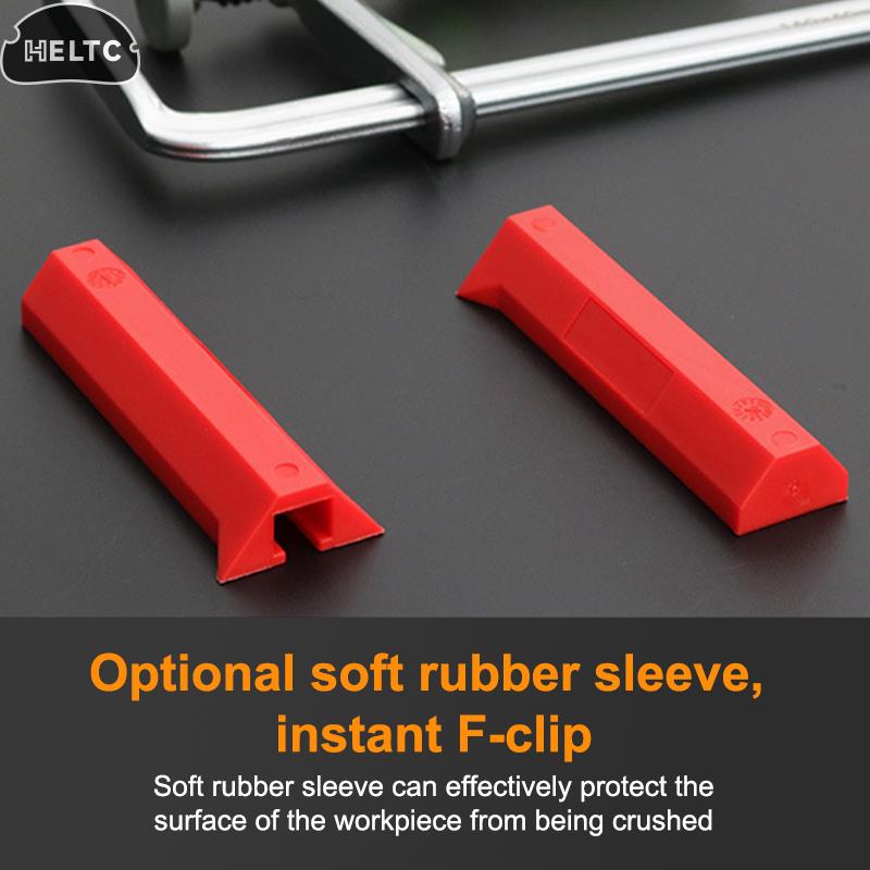 Carbon Steel Adjust Screw Handle Track Rail Clamp Woodworking Guide Rail Clamp T-Track Clamps Dovetail Clamps Woodworking Tools