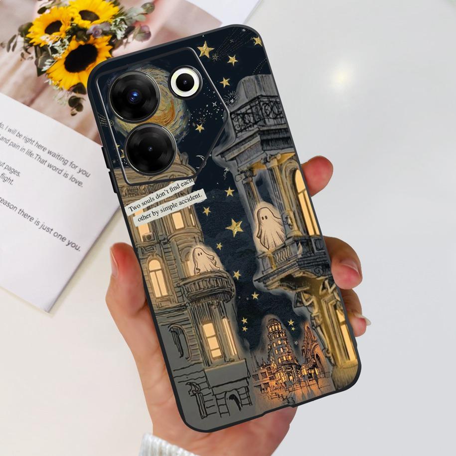 For Tecno Camon 20 Pro 5G Case Marble Cover For Tecno Camon 20 Bumper Soft Silicone Phone Cases For Camon20 Pro CK8n CK7n Fundas