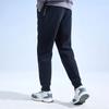 Anta Training Series Solid Color Wrinkle-Resistant Knitted Sports Pants Men Bottoms Basic-Black 152337315-2