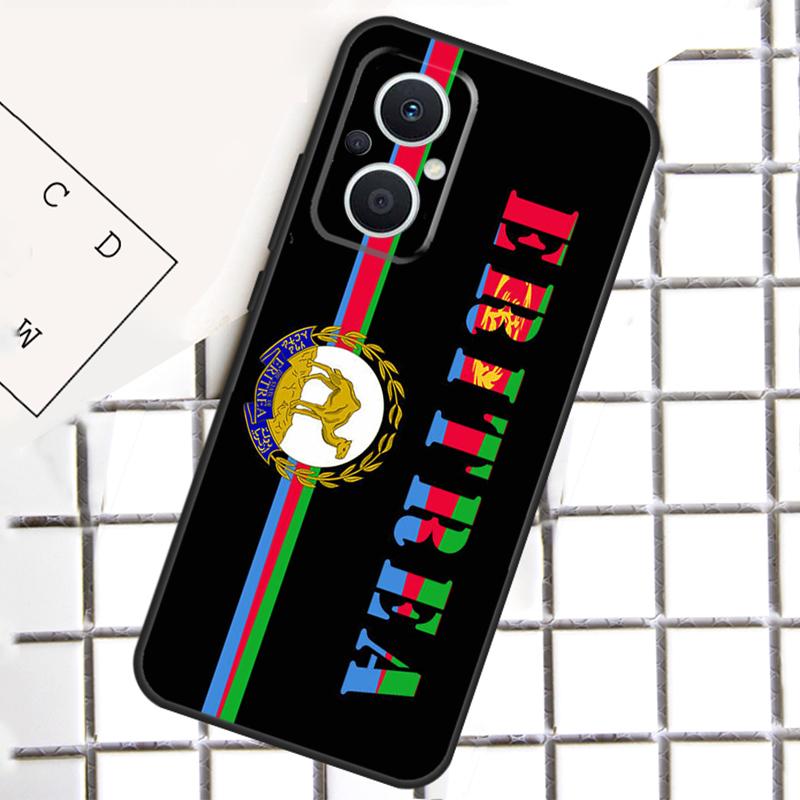 Eritrea Flag Phone Case For OPPO Reno 14F 10 11 12 13 F 14 Pro 8T 7 8 Lite OPPO Find X8 X6 X5 X9 Pro Cover