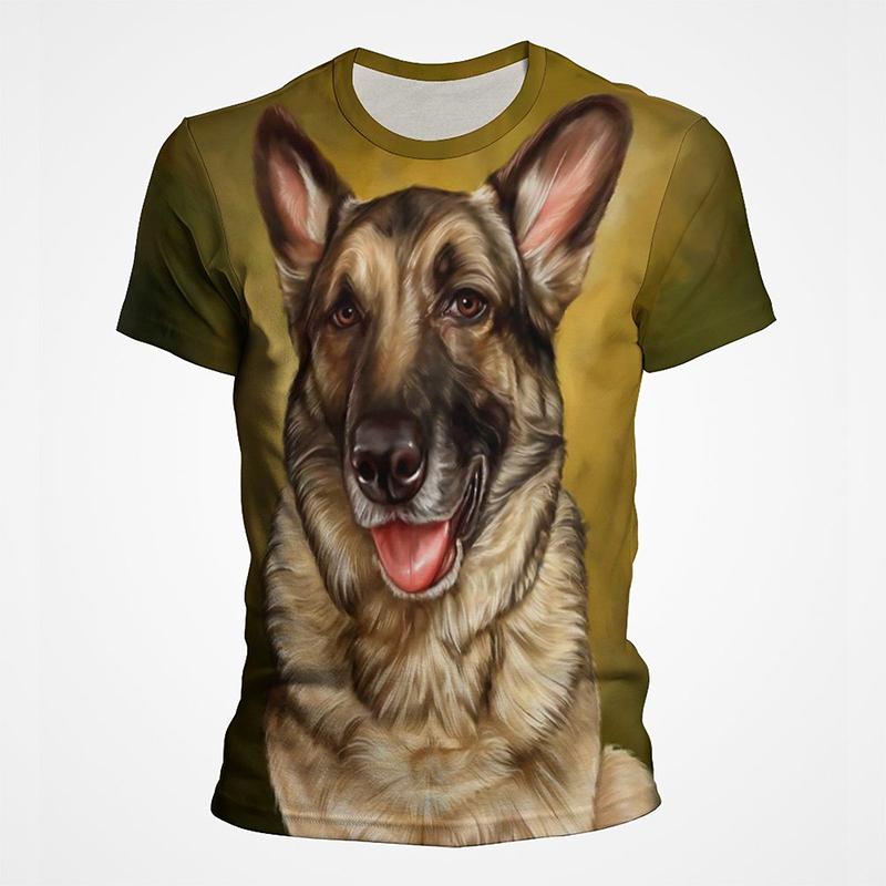Summer New Clothing Pug Dog 3D Print Girl Kids Kawaii Printed T-shirt Fashion Harajuku Short Sleeve Men Women Children T shirt