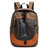 Casual backpack contrasting colors durable commuter student backpack versatile cycling outdoor sports backpack