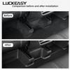 LUCKEASY Seat Slide Rail Pad Cover for Tesla Model Y Launch 2025 2026 Juniper Car Underseat Corner Anti-dirt Protective Pad