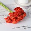 Yousheng Artificial Ranunculus Asiaticus Realistic Fake Silk Flower Home Office Wedding Party DIY Bouquets Faux Flower Centerpieces Decoration