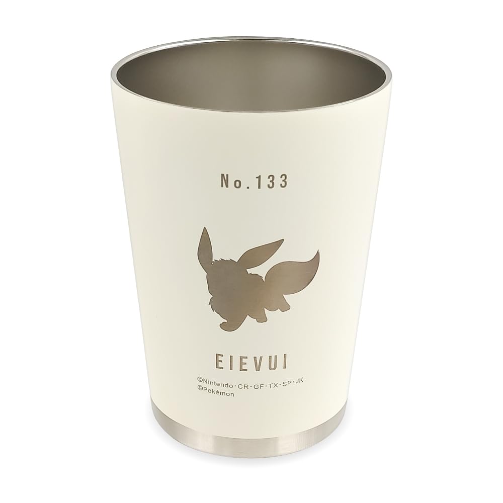 Marimo Craft Stainless Steel Tumbler x L, Pokémon Eevee, 86 H210mm, PKM-967