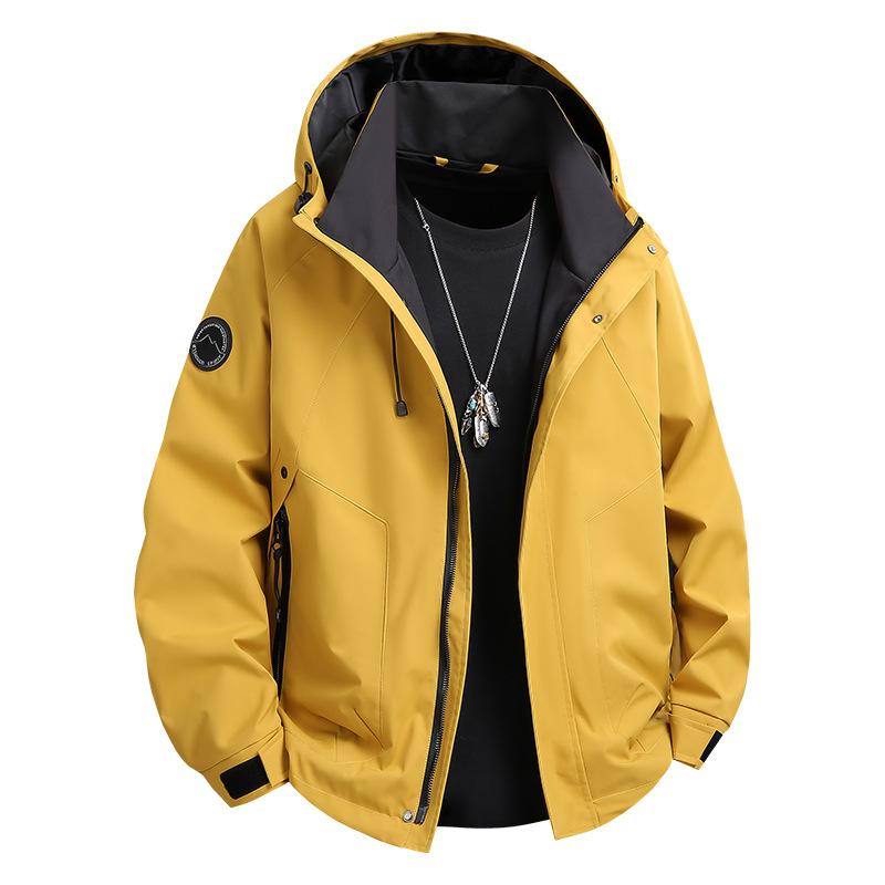 

Весенне-осенняя новая уличная одежда куртка мужская повседневная куртка ветрозащитная и водонепроницаемая осенняя одежда верхняя одежда S