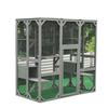 Weatherproof Large Outdoor Cat Tree House & Aviary