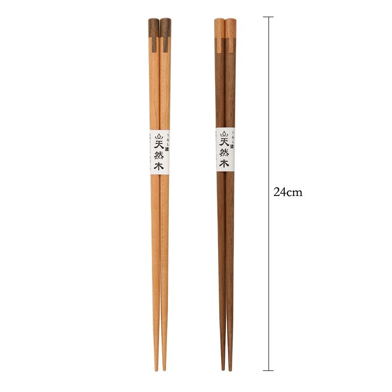 2 Pairs Chopsticks Japanese Sushi Sticks Creative Splicing Wood Chopstick Set Korean Chinese Food Chop Sticks Wooden Tableware