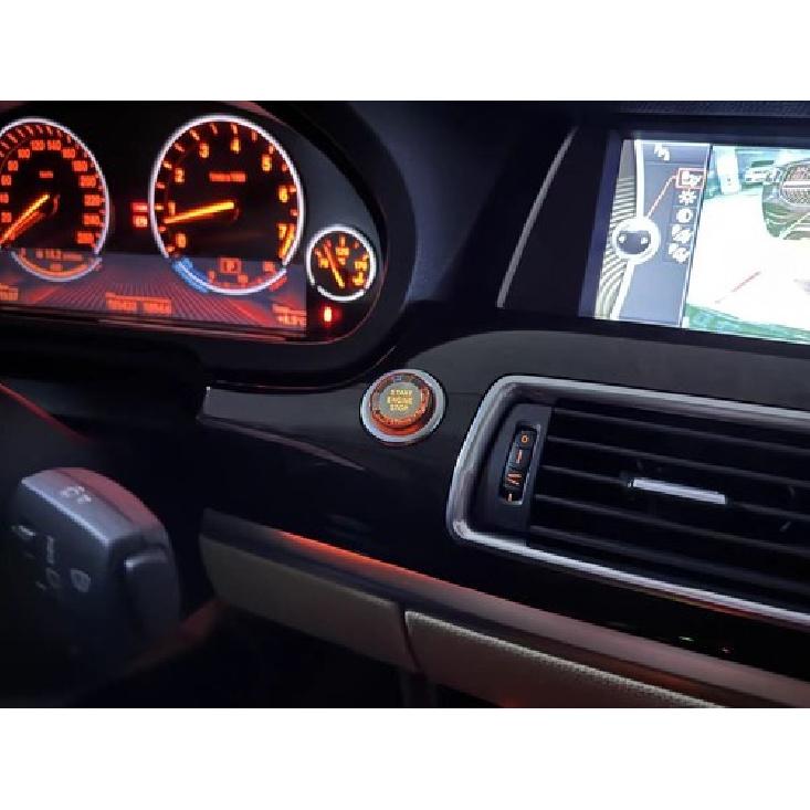 Red Start Stop Engine Push Button Switch Cover Crystal For BMW F01 F10 2010-2012