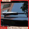3Pcs ABS Chrome Car Rear Window Wiper Blade Cover for BMW X3 G01 2018 - 2022 Back Windshield Wiper Trim Sticker