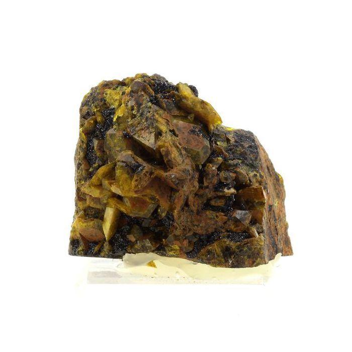 Pierres et Minéraux. Sturmanite. 582.7 ct. N'Chwaning Mines, Kuruman, Afrique du Sud.