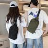 New Casual Unisex Chest Bag Multi-Layer Outdoor Travel Multi-Functional Single-Shoulder Small Phone Bag
