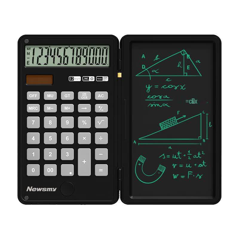 Newsmy Multi-function Foldable Electronic Writing & Drawing Board with Calculator