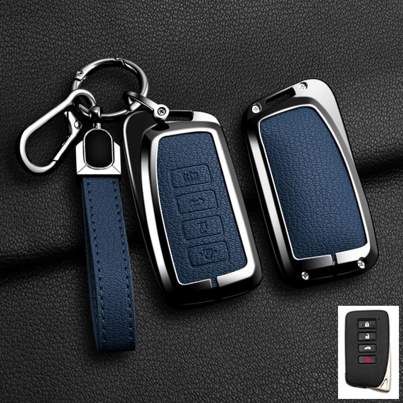Car Key Cover Case Keychain For Lexus Nx Gs Rx Is Es Gx Lx Rc 200 250 350 Ls 450H 300H Fob Keyless Protect Shell Car Accessories