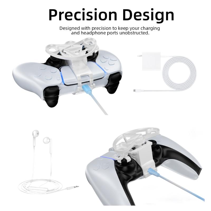 Präzisionssteuerung Lenkrad für P5 Gamecontroller Einfache Installation Rennspiel-Verbesserungsaufsatzteil