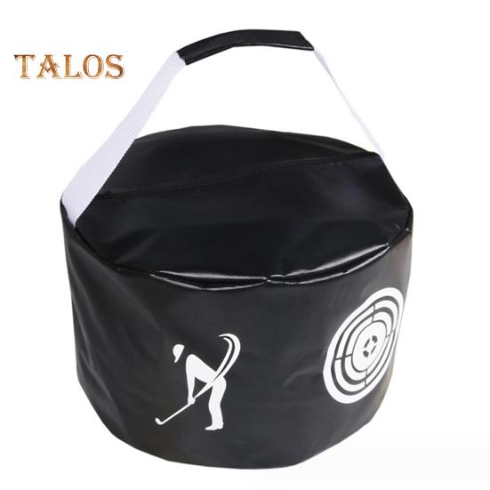 

Сумка для гольфа, портативная сумка для мощных ударов, бесшумная водонепроницаемая тренировочная сумка для гольфа, тренажер для отработки ударной позиции чёрный