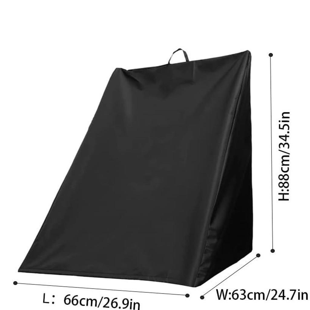 Outdoor Water Hose Reel Dust Cover High Strength Polyester Fabric Protectiors Wind Proof Sun Light Resistant Design