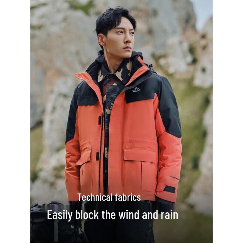 Pelliot Men s Outdoor Hiking Shell Jacket L