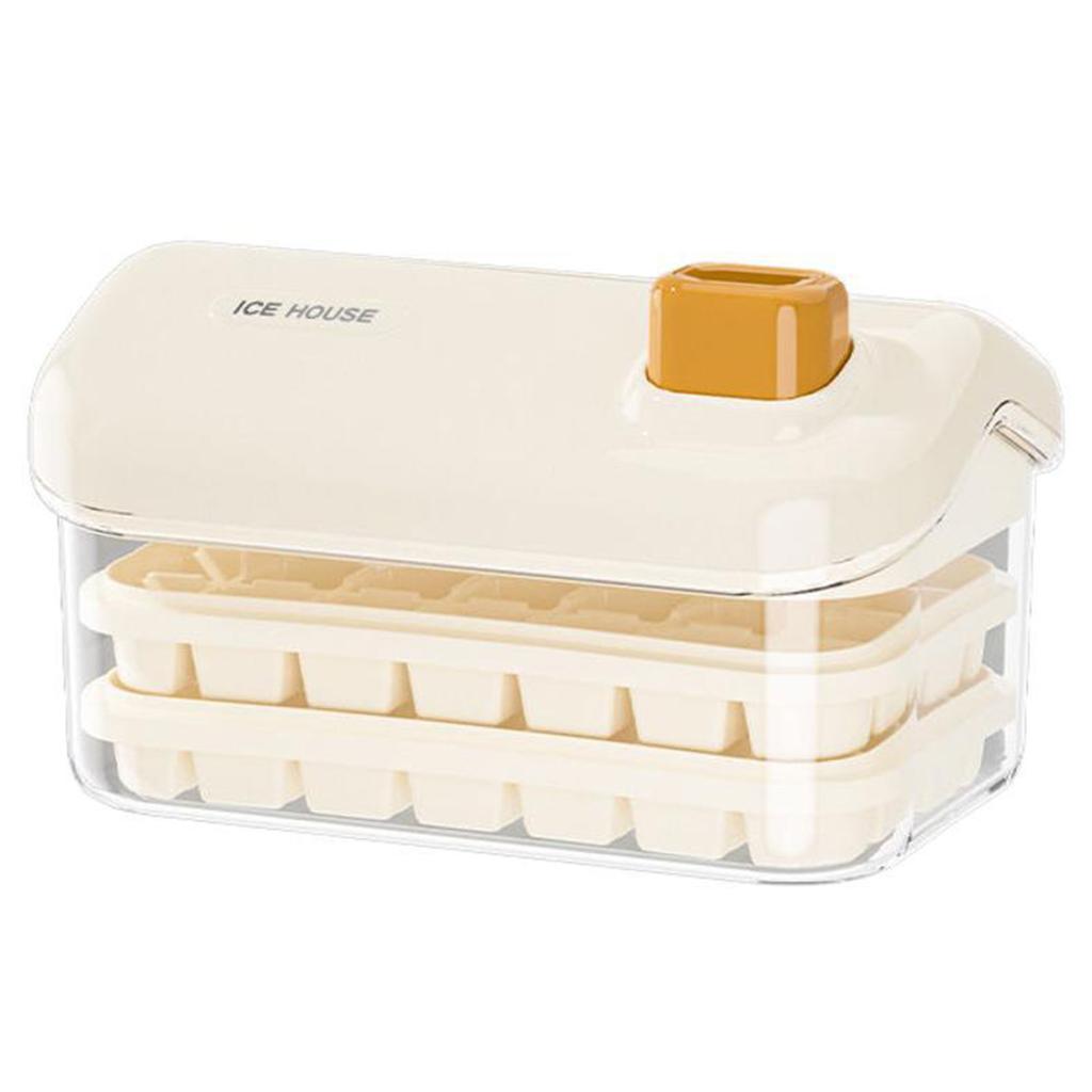 DIY Snow House Ice Cube Tray Large Capacity Silicone Ice Cube Mold for Home Kitchen Bar Party Cooling Drinks