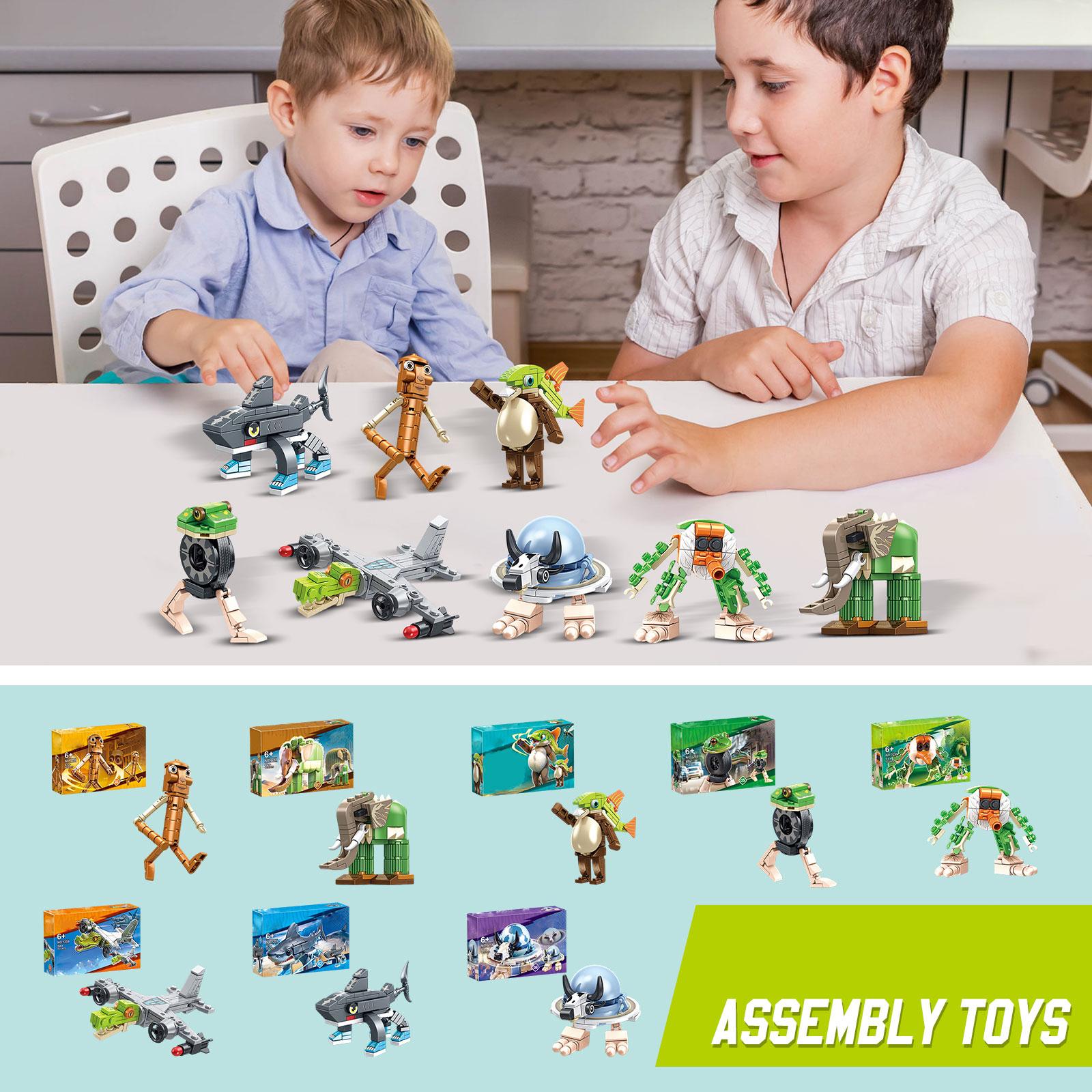 

8 шт. Игрушка-конструктор One Size