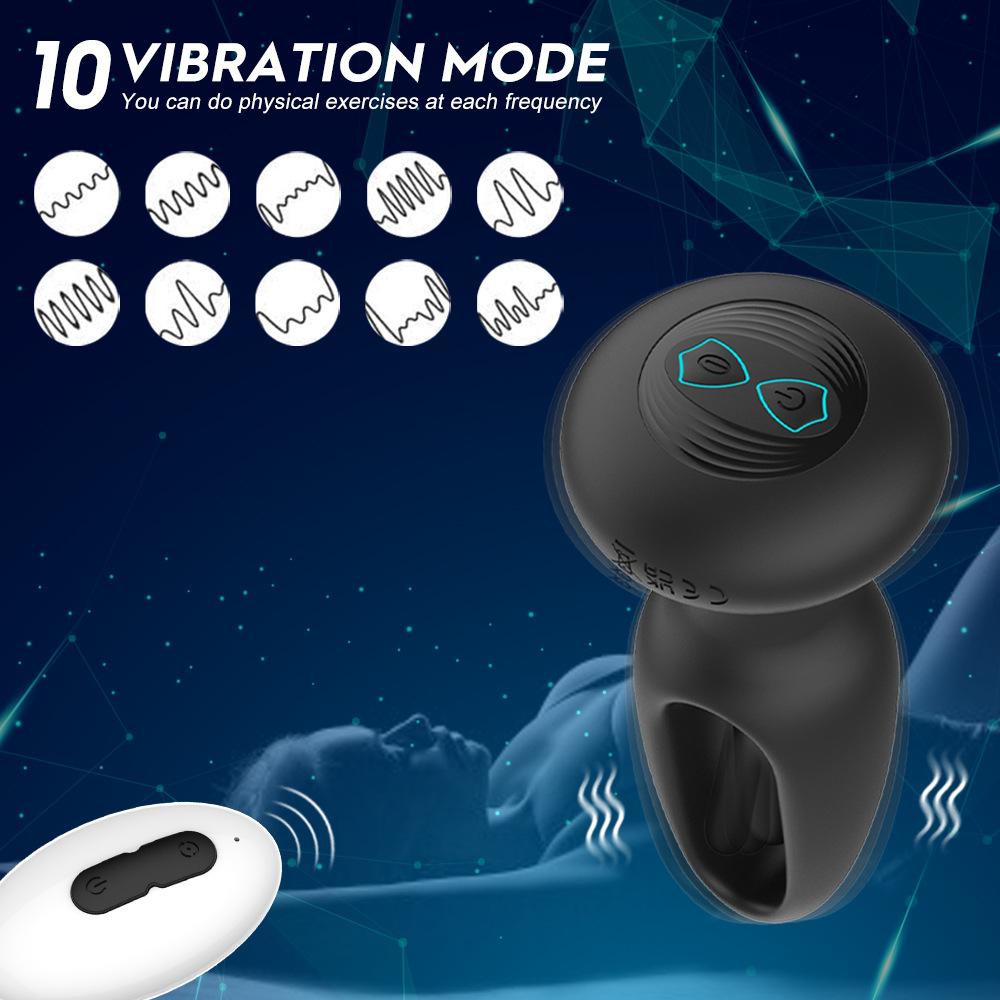 Fernbedienbarer Klappernder Analplug Vibrator Prostata Massage Stimulator Kitoris G-Punkt Massagegerät Weiblicher Masturbator Schwulen Sex Produkte