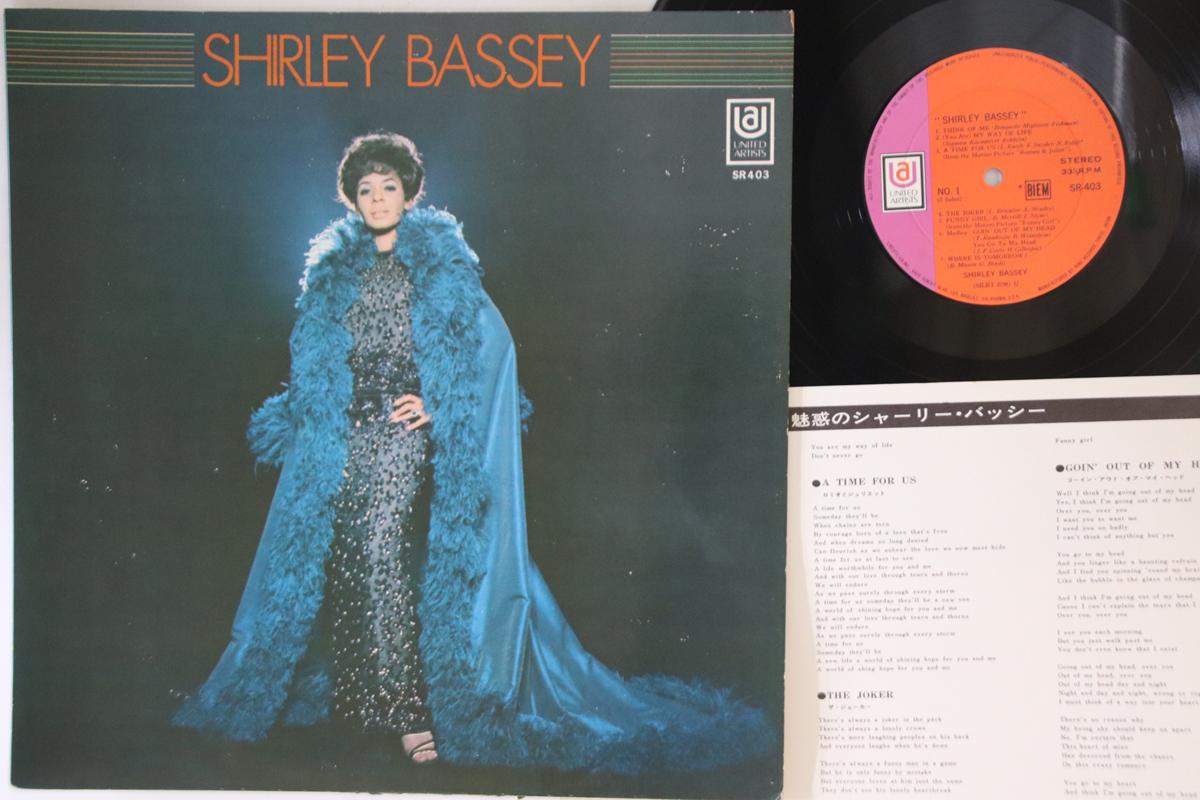 

LP Record SHIRLEY BASSEY - Shirley Bassey SR403PROMO UNITED ARTISTS Japan Jazz Used
