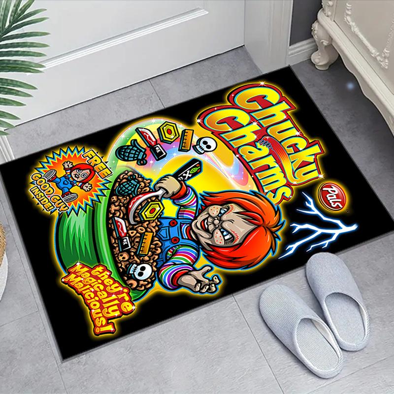 1pc Chucky3 Design Area Rug - Non-Slip, Soft & Cozy Floor Mat for Living Room, Bedroom, Office - Indoor/Outdoor Decorative Carpet