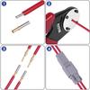 DT Solid-Barrel Contact Circular Connector Crimper D-Sub Closed-Barrel Crimping Tool 20-16 AWG Ratchet Plier-B61B