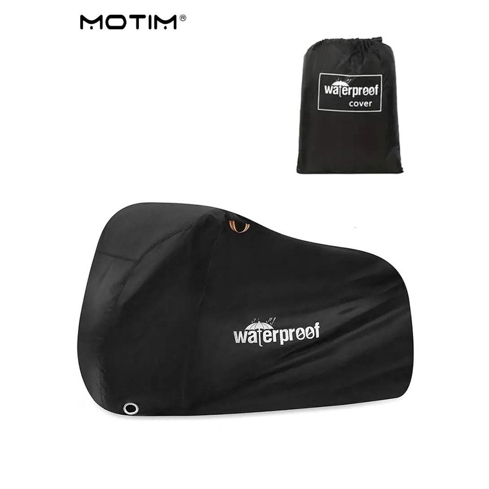 

Universal Motorcycle Cover XXXL (265*105*125 cm) 210D Motorbike Cover with Lock Holes Waterproof Dustproof UV Protection All Season Weather Sun Shade