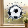 2026 World Cup Soccer Window Stickers, USA Canada Mexico Tournament Official Art, Self-Adhesive Decals for Fan Zone Home Decoration