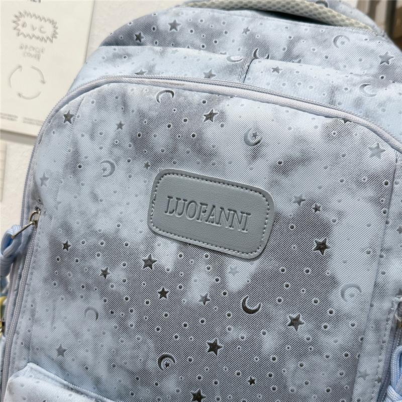 Student Schoolbag Women's Tie-Dye Large Capacity Backpack