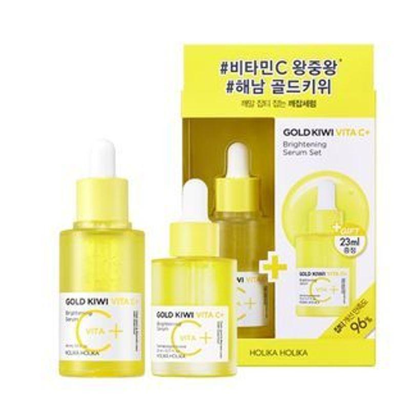 HOLIKA HOLIKA - Gold Kiwi Vita C Plus Brightening Serum Special Set 3 pcs