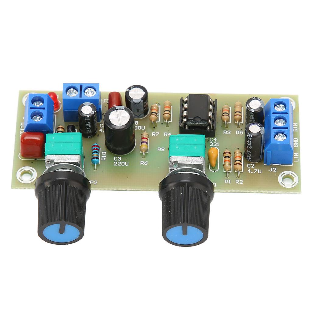 Subwoofer Preamp Board Single Supply Low Pass Filter Boards with LED Indicators DC10‑24V