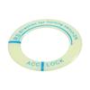 Qiilu Premium Quality Ignition Switch Decoration Ring, Car Motorcycle Luminous Ignition Switch Keychain Circle Cover Trim Universal (Green Light Blue)