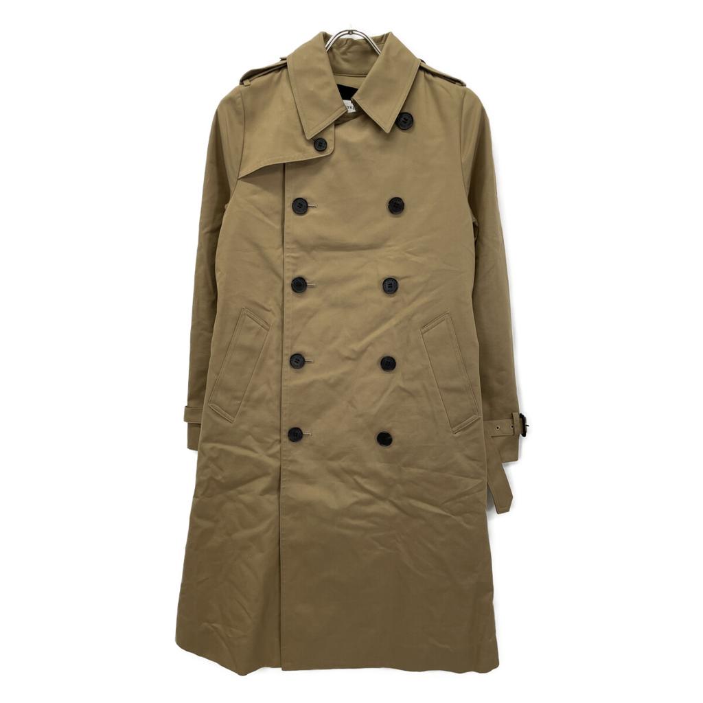 HYKE 193-17005 022 Beige Long Belted Trench Coat with Liner coat 2 beigeUsed
