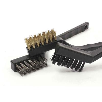 7-Zoll-Mini-Reinigungs-Entkalkungs-Industrie-Edelstahl-Nylondrahtbürsten