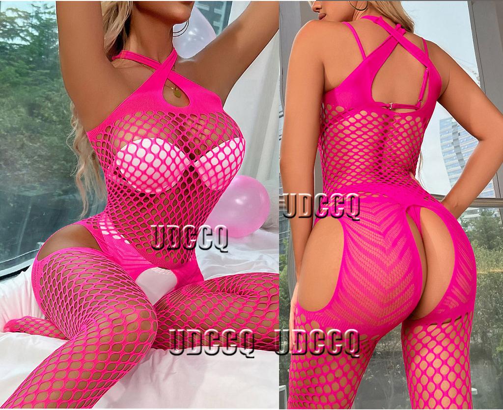 hot women sexy lingerie costumes sexy underwear Tight see-through dress Body stocking plus size lingerie dress
