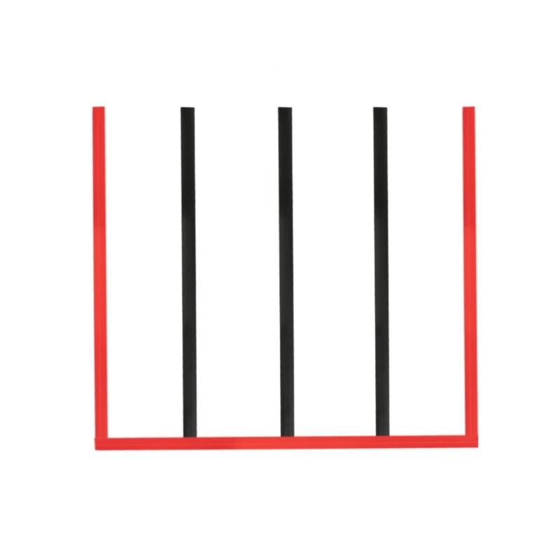 Adhesive Coffee Pods Holders Wall Mount PVC Materials Space Efficient Storage Rack Suitable With Various Brands Easy Installation No Damage To Front