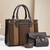 2026 Women's Versatile Spring Big Bag New Shoulder Crossbody Bag Handheld Women's Three-piece Set