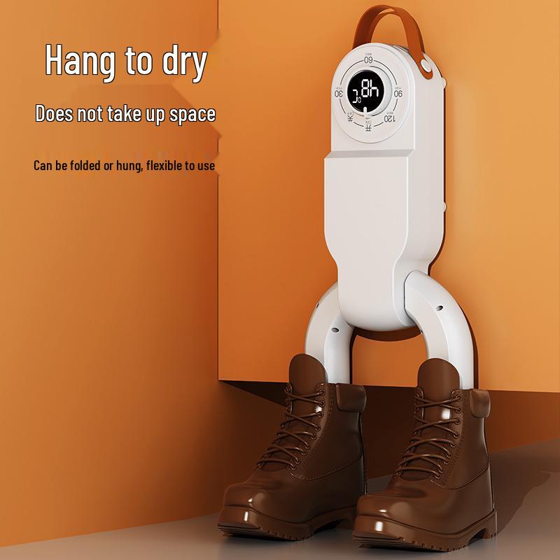 Foldable Retractable Shoe Dryer: Intelligent Blue Light Dehumidification, Cross-Border Solution