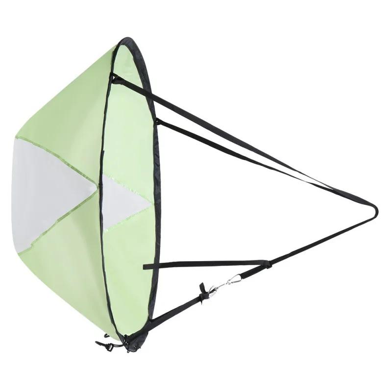 

Kayak & Inflatable Canoe Wind Sail with Clear Window & Folding Thrusters – Drifting Accessory (Durable, Waterproof, Easy Setup)