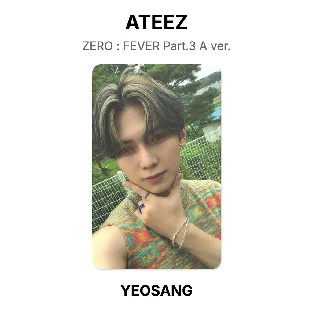 ATEEZ ZERO : FEVER Part.3 A Ver. Official Photocard