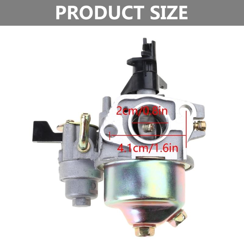 Vergaser-Kit, Ersatz für GX160, GX200, GX120, Motor-Wasserpumpe, Hochdruckreiniger, Vergaser mit Montagedichtungen