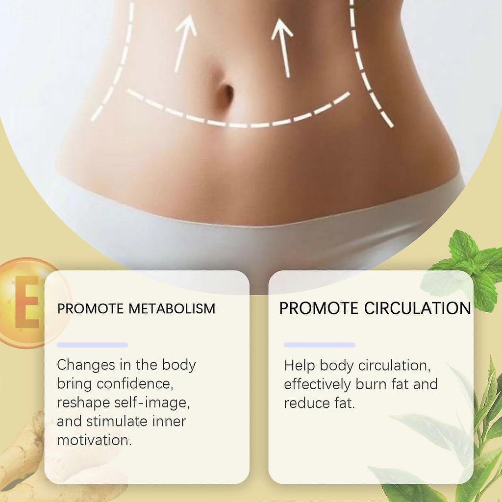 Firming Body Massage Oil with Vitamin E & Peppermint Moisturizing Skin Care for Arms, Thighs, Abdomen